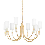 Large Chandeliers Candle by Troy Lighting ( 67 | F1140-VGL Gustine ) 