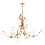 Large Chandeliers Candle by Quorum ( 19 | 621-6-74 Majesty ) 