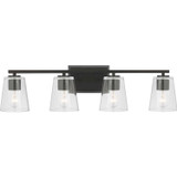 Bathroom Fixtures Four Lights by Progress Lighting ( 54 | P300460-31M Vertex ) 