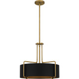 Pendants Drum Shade by Quoizel ( 10 | QP5596AB Quoizel Pendant ) 