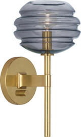 Sconces Single Candle by Robert Abbey ( 165 | GY66 Horizon ) 