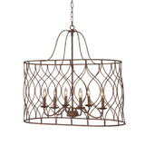 Mid. Chandeliers Candle by Terracotta Designs ( 374 | H9103V-6 Tabby ) 