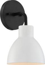 Sconces Single Glass by Nuvo Lighting ( 72 | 60-6784 Sloan ) 
