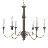 Mid. Chandeliers Candle by Terracotta Designs ( 374 | H9111-6 Andrea ) 