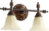 Bathroom Fixtures Two Lights by Quorum ( 19 | 5157-2-44 Rio Salado ) 