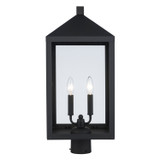 Exterior Post/Pier Head by Trans Globe Imports ( 110 | 51535 BK Tempest ) 