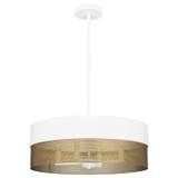 Mini Chandeliers Metal Shade by Quoizel ( 10 | QP6740W Quoizel Pendant ) 