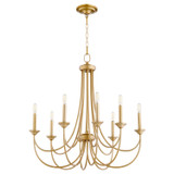 Mid. Chandeliers Candle by Quorum ( 19 | 6250-8-80 Brooks ) 