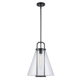 Pendants Glass Down by Trans Globe Imports ( 110 | PND-2233 BK River ) 