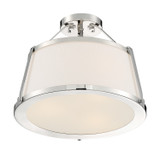 Semi-Flush Mts. Drum Shade by Nuvo Lighting ( 72 | 60-6996 Cutty ) 