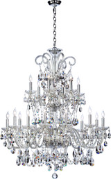 Large Chandeliers Candle by Quorum ( 19 | 630-18-514 Bohemian Katerina ) 