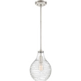 Mini Pendants Glass Down by Quoizel ( 10 | QPP4019BN Genie ) 