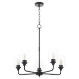 Mid. Chandeliers Glass Up by Quorum ( 19 | 6313-5-59 Raymond ) 