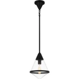 Mini Pendants Glass Down by Quoizel ( 10 | QPP6160MBK Quoizel Piccolo Pendant ) 