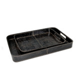 Home Accents Trays by Regina Andrew ( 400 | 20-1504BLK Derby ) 