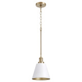Mini Pendants Metal Shade by Quorum ( 19 | 877-0880 877 Cone Pendants ) 