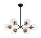 Mid. Chandeliers Glass Down by Nuvo Lighting ( 72 | 60-7126 Axis ) 