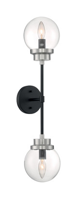 Sconces Double Glass by Nuvo Lighting ( 72 | 60-7132 Axis ) 