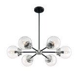 Mid. Chandeliers Glass Down by Nuvo Lighting ( 72 | 60-7136 Axis ) 
