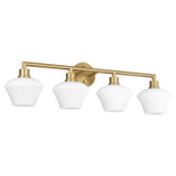 Bathroom Fixtures Four Lights by Quorum ( 19 | 5221-4-80 Cassini ) 