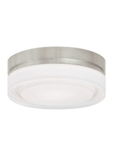 Flush Mounts Glass Down by Visual Comfort Modern ( 182 | 700CQSS-LED3 Cirque ) 