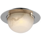 Flush Mounts Bowl Style by Visual Comfort Signature ( 268 | KW 4017PN-ALB Melange ) 