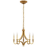 Mini Chandeliers Candle by Visual Comfort Signature ( 268 | CHC 5560AB Mykonos ) 