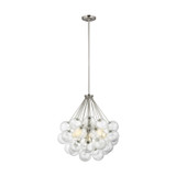 Mid. Chandeliers Glass Down by Visual Comfort Studio ( 454 | 6514303-962 Bronzeville ) 