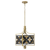 Mini Chandeliers Metal Shade by Quorum ( 19 | 883-3-5980 Mariposa ) 