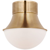 Flush Mounts Glass Down by Visual Comfort Signature ( 268 | KW 4058AB-WG Precision ) 