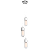 Mini Chandeliers Multi-Port/Cascade by Visual Comfort Signature ( 268 | TOB 5646PN-FG-3 Junio ) 
