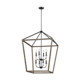 Foyer/Hall Lanterns Open Frame by Visual Comfort Studio ( 454 | F3194/8WOW/AF Gannet ) 