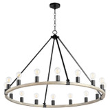 Large Chandeliers Ring/Halo by Quorum ( 19 | 64-16-6941 Paxton ) 