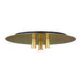 Flush Mounts Multi-Port/Cluster by Visual Comfort Modern ( 182 | 700FMPNT16NB-LED930-277 Ponte ) 