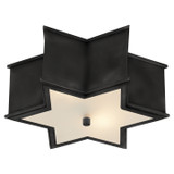 Flush Mounts Drum Shade by Visual Comfort Signature ( 268 | AH 4016GM-FG Sophia ) 