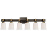 Bathroom Fixtures Five+Lights by Visual Comfort Signature ( 268 | TOB 2154BZ/HAB-WG Bryant Bath ) 