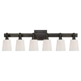 Bathroom Fixtures Five+Lights by Visual Comfort Signature ( 268 | TOB 2154BZ-WG Bryant Bath ) 