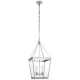 Foyer/Hall Lanterns Glass w/Frame by Visual Comfort Signature ( 268 | CHC 5611PN-CG Launceton ) 
