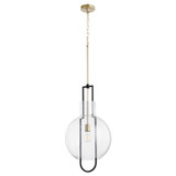 Pendants Glass Down by Quorum ( 19 | 89-14-6980 Textured Glass Pendants ) 