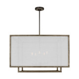 Mid. Chandeliers Drum Shade by Visual Comfort Studio ( 454 | TFC1075WDO Brockway ) 