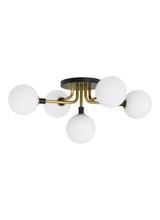 Semi-Flush Mts. Multi-port/Cluster by Visual Comfort Modern ( 182 | 700FMVGOOR Viaggio ) 