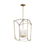 Foyer/Hall Lanterns Open Frame by Visual Comfort Studio ( 454 | F3323/5ADB Thayer ) 