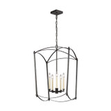 Foyer/Hall Lanterns Open Frame by Visual Comfort Studio ( 454 | F3323/5SMS Thayer ) 
