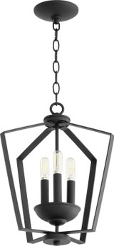 Foyer/Hall Lanterns Open Frame by Quorum ( 19 | 894-3-69 3LT Entry Series ) 