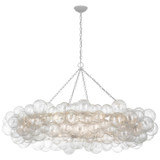 Large Chandeliers Glass Shade by Visual Comfort Signature ( 268 | JN 5109PW/CG Talia ) 
