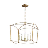 Mid. Chandeliers Candle by Visual Comfort Studio ( 454 | F3325/5ADB Thayer ) 