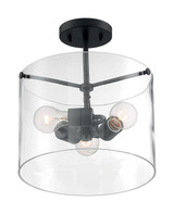 Semi-Flush Mts. Drum Shade by Nuvo Lighting ( 72 | 60-7278 Sommerset ) 