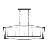 Linear/Island 4 Light + by Visual Comfort Studio ( 454 | F3326/5SMS Thayer ) 