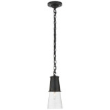 Mini Pendants Glass Down by Visual Comfort Signature ( 268 | TOB 5751BZ-SG Robinson ) 