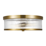 Flush Mounts Drum Shade by Visual Comfort Studio ( 454 | CF1052BBS Geneva ) 